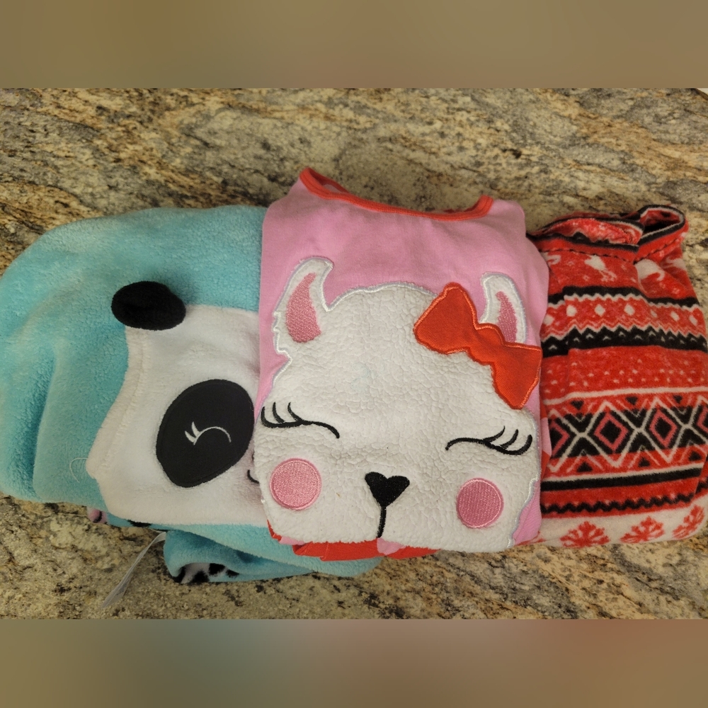 Lot of 3. Size 10, long sleeve pajama sets